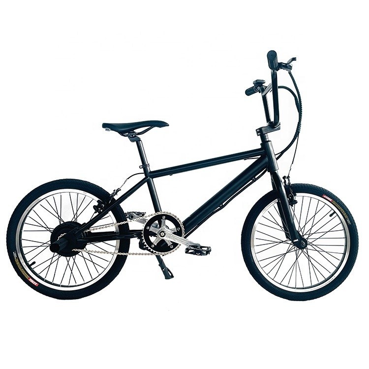 20" Single Speed Electric BMX Bike met verborgen batterij en 24V 250W motor 20KM/H PAS