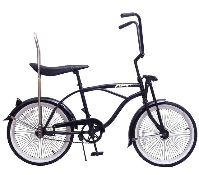 Hard Frame Zwart Kleur Sportgoed Beach Cruiser Fiets met Aluminium Alloy Rim Material