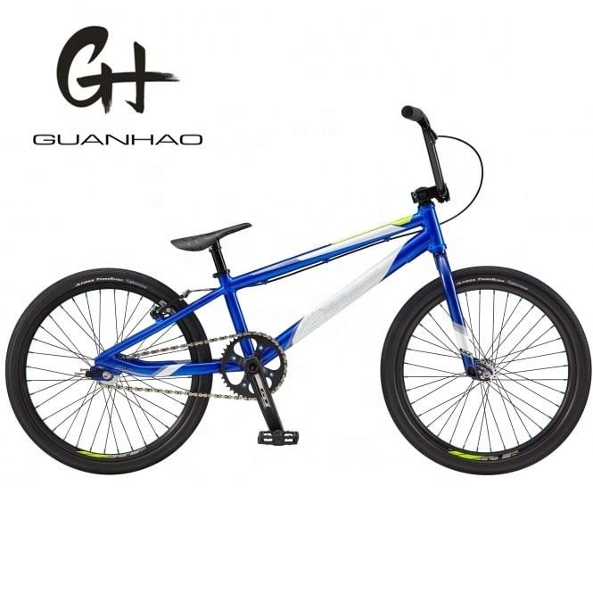 Geen ophanging 20 inch BMX Racing Bike met aluminium frame en single speed gears