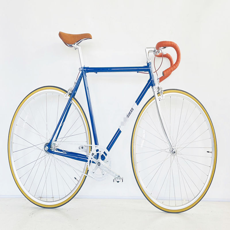 Rijd in stijl Vintage mannen fiets met staal vork en Kenda 700C banden