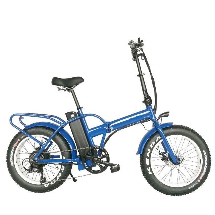 20&quot; elektrische opvouwbare fiets met 48V 500W motor 14AH lithiumbatterij en 40KM/h topsnelheid