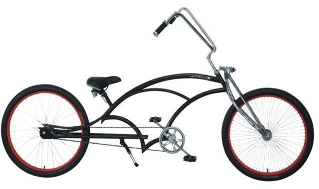 Bestel nu uw 26' Beach Cruiser fiets met staal frame materiaal en veer.