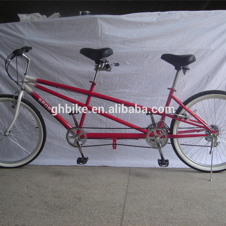 Aluminium Alloy Rim Material 26 &quot;Low Rider Tandem Bike voor 2 of 3 personen Alloy Crank