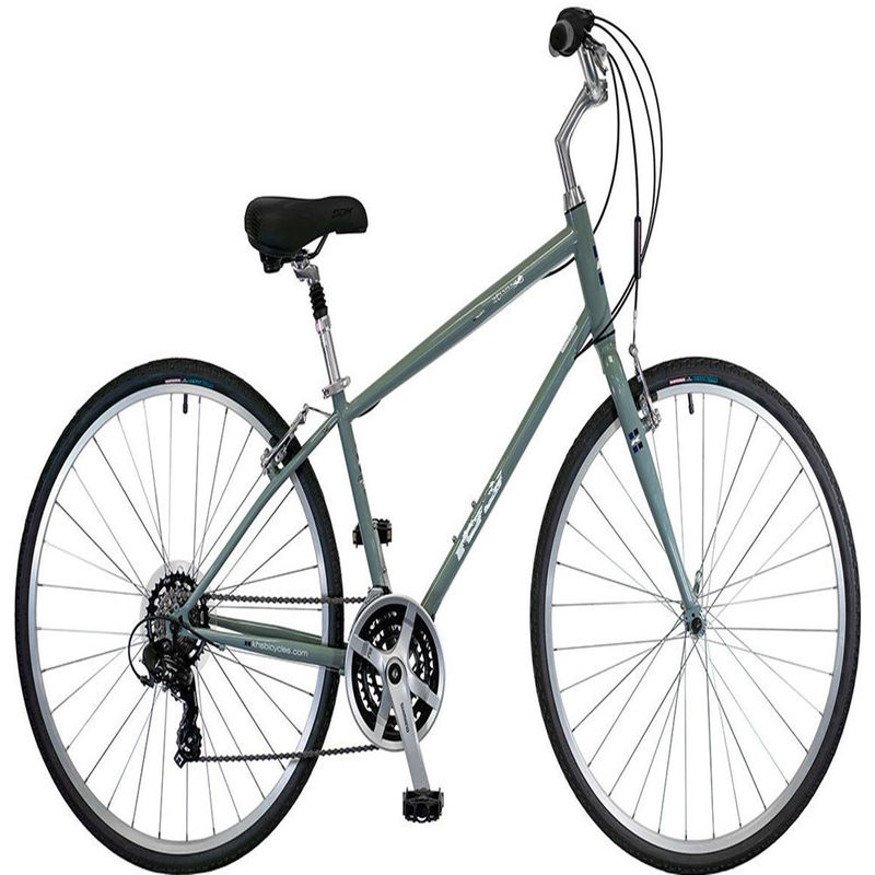 Promax Crank 1.8m Aluminium Frame 21S Comfort Fitness Hybrid Bike voor volwassenen