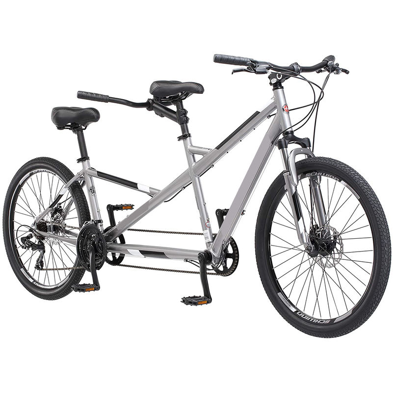 Tweepersoons tandemfiets 26&quot; 21s Versnellingen 1 snelheid 120kg laadvermogen Populaire keuze
