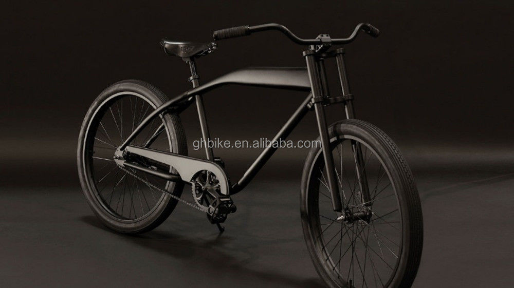 26&quot;x3.0 banden Single Speed Man Beach Cruiser fiets met chopper stijl stuurbalken
