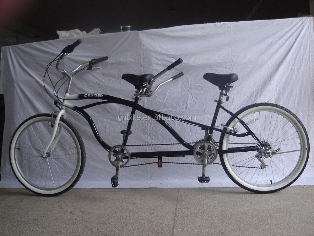 26&quot;x2.125 banden Aluminium Alloy Rim 7 Speed Volwassenen Tricycle City Bike voor Tandem Riding