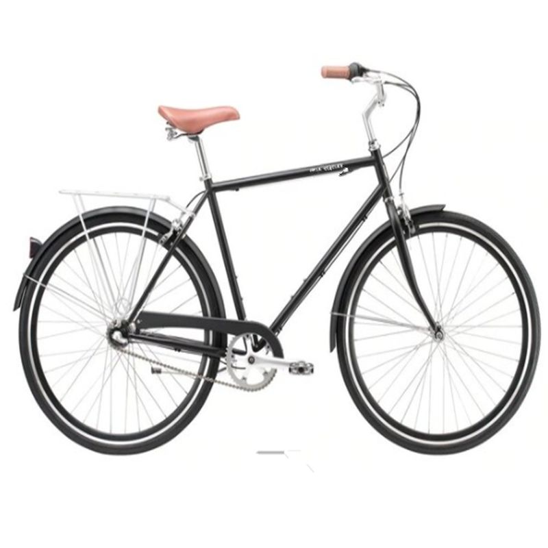 700C Lasco Crank Set Multi 3 Speed Comfort City Cruiser Verhuurfietsen voor fitness