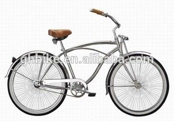 26&quot; Magnesium Alloy Rim Low Rider Spring Fork Beach Cruiser Bike Fiets voor uw