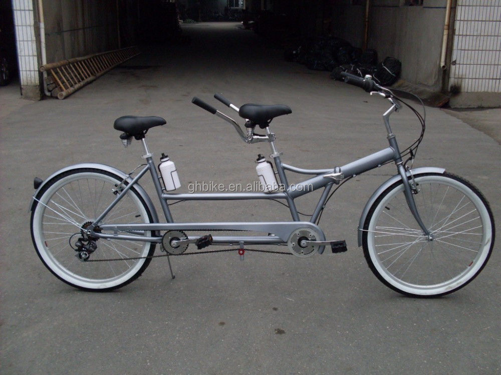 FD ShimanoTY-18 en RD ShimanoTY-18 Derailleur 26 inch Tandemfiets voor twee rijders
