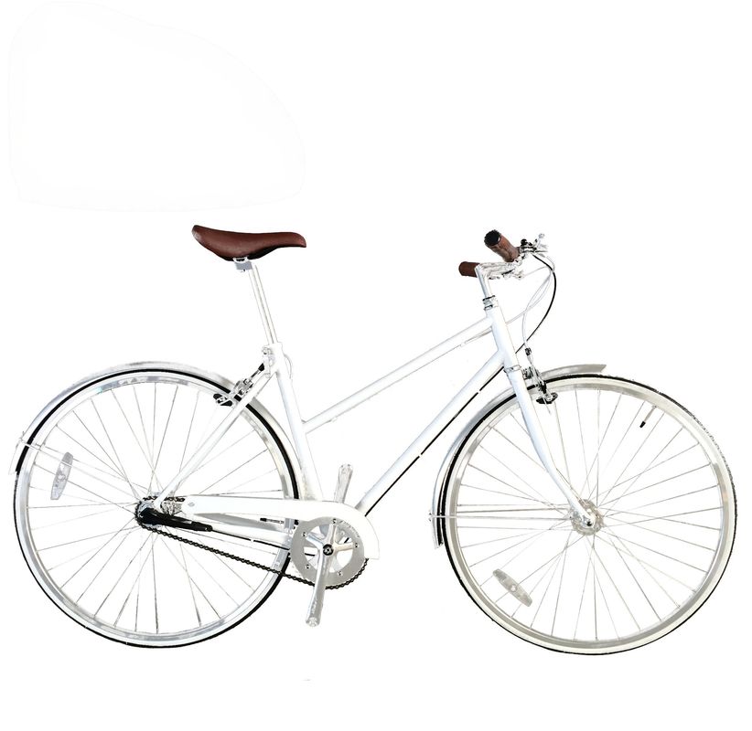 Vintage CR-MO Steel 4130 Lady Vrouwen Meisje Inner 3 snelheden City Bike voor de Europese markt