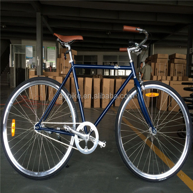 Vintage City Cruiser Bike 700C Retro Cromo Hybrid Bike voor volwassenen