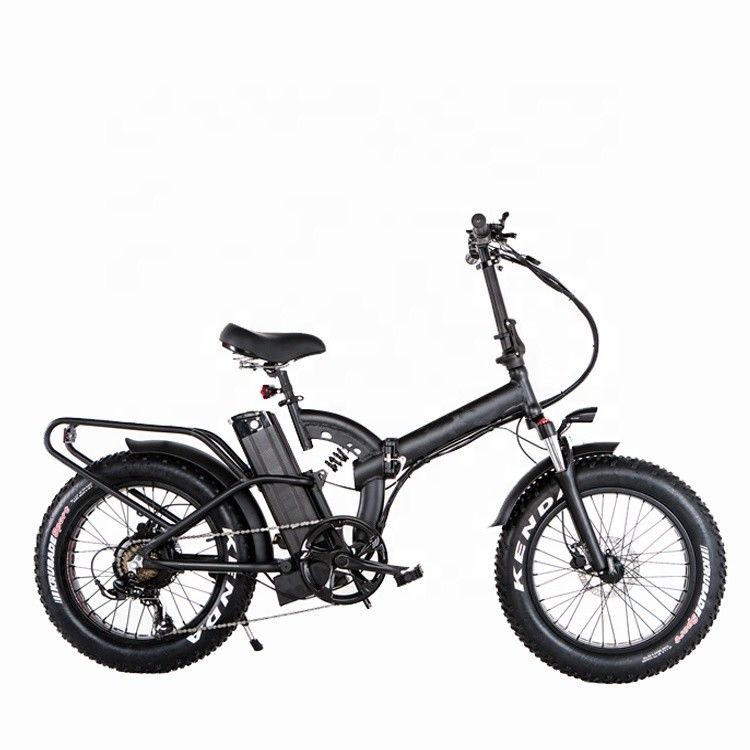 48V 21AH Full Suspension 1000W 20&quot; elektrische fiets met schijfrem en achterste motor