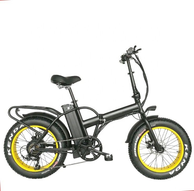 30-50Km/h 1000W 21AH Lithiumbatterij Volwassen 4.0X Sneeuwband Opvouwbare Elektrische Vetband Fiets