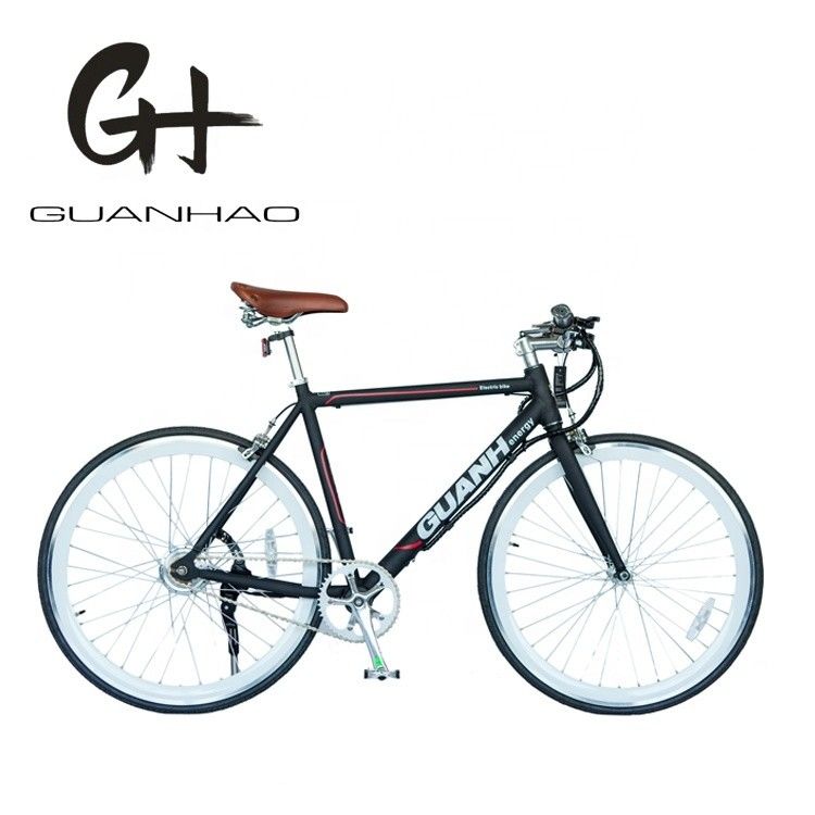 700C Aluminium Elektrische Fiets CE EN15194 Gecertificeerd 36V 350W Motor 10,8AH Verborgen Lithiumbatterie