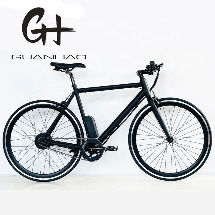 Verborgen batterij 36V10AH Lithiumbatterij 250W Bafang Motor 25KM/H Single Speed Electric Bike