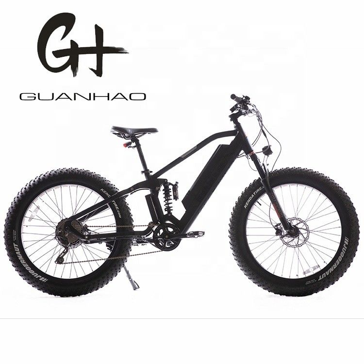 8 SPEED tandwielen 26 inch 48V 17Ah Lithiumbatterij Elektrische bergfiets met 1000W Bafang Middenmotor