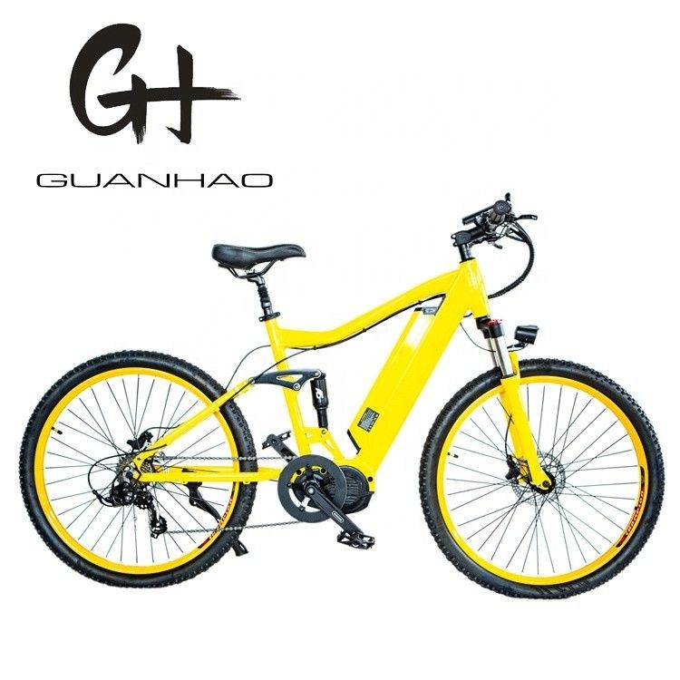 26&quot; 2.20 Electric Mountain Bike met Aluminium Alloy Frame Volle ophanging en Bafang BBS02 G510 1000W Middrive
