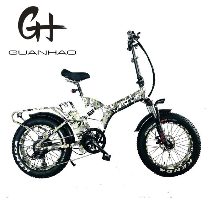 20 inch elektrische sneeuwband fiets met 750W achterhoek motor en 48V30AH lithiumbatterie
