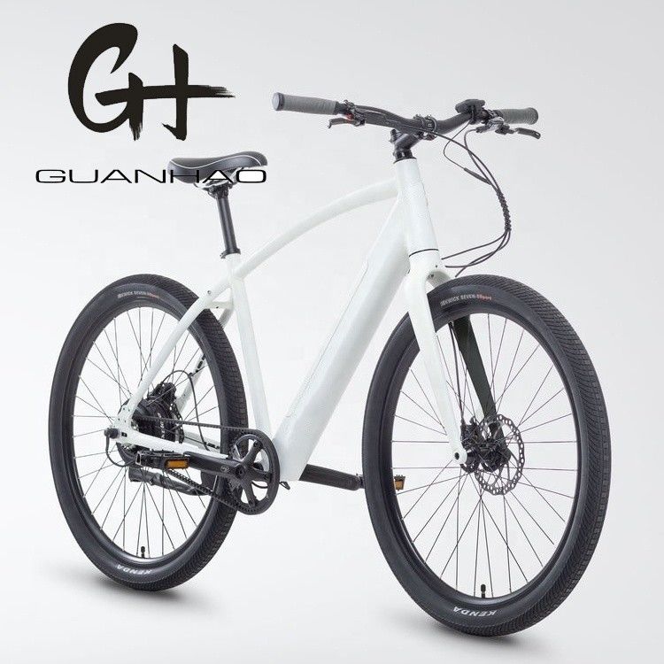 36V 350W EN15194 2007 Elektrische fiets met één snelheid met 10,41AH lithiumbatterie en PAS