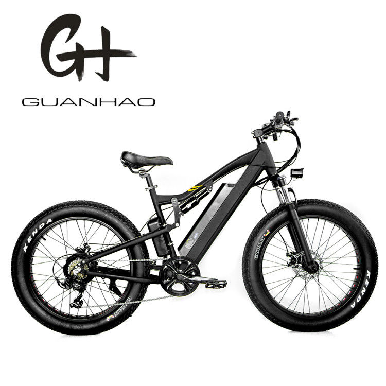48V 21ah Aluminium legering Volle ophanging Frame Fat band Elektrische fiets met 1000W motor