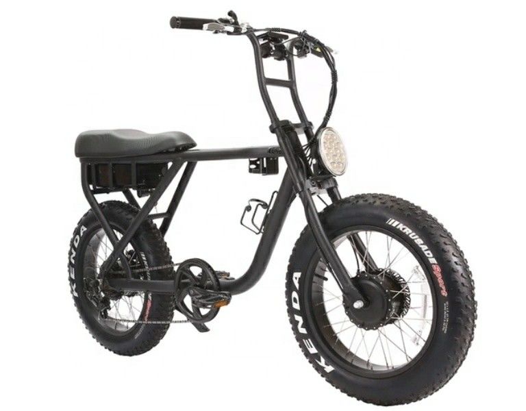 Stijlvolle 20&quot; 48V 500W borstelloze achterwiel 4.0 Fat Tire Electric City Chopper Bike