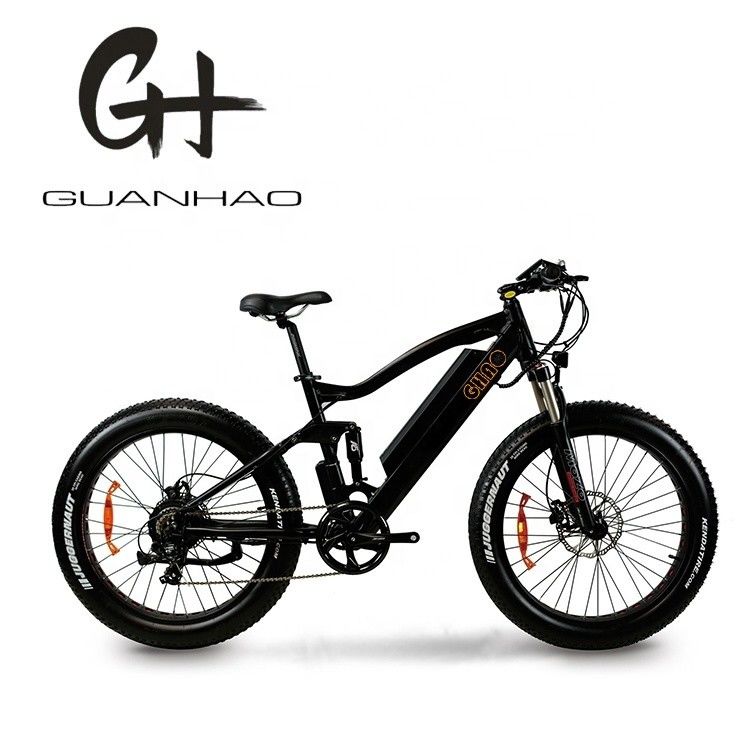 750W Bafang Motor Electric Mountain Bike met Shimanu 7 Speed Gear en C 3.0 banden