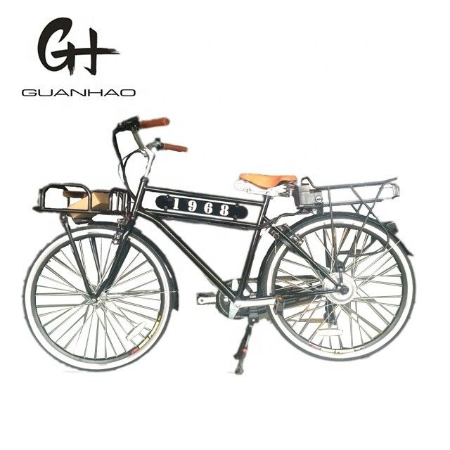 Aluminium Hub 28 inch 36V 15AH Cargo Tradition Vintage Classic Men 250W PAS E-fiets