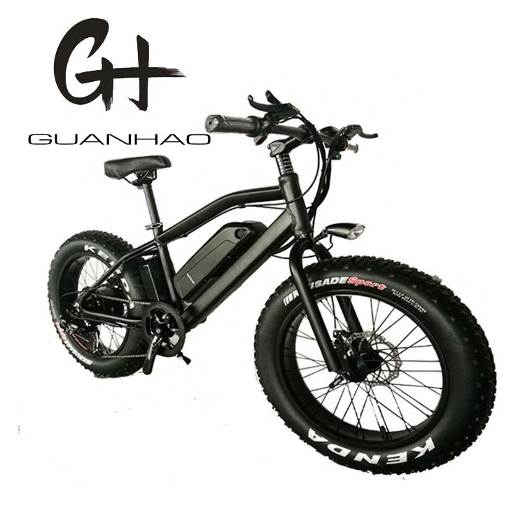 750W 20 inch Fat Tire Mini Mountain Electric Bike ZOOM Stem Range per Power 10-30 km