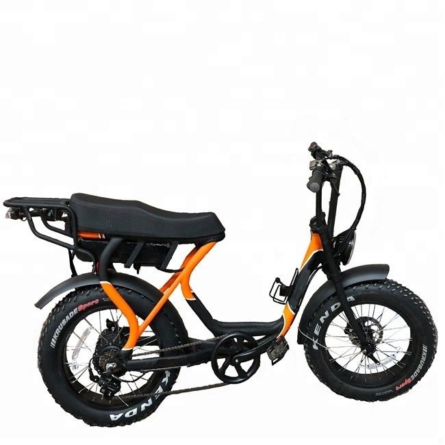 750W borstelloze motor vouwbare dikke e-bike met 20 inch band grote kracht en compacte grootte